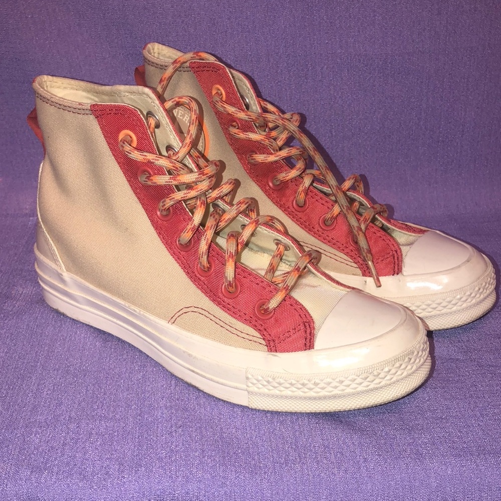 Used Converse Chuck Taylor All Star Women’s Size 8. Chuck 70 High Rhubarb Pie